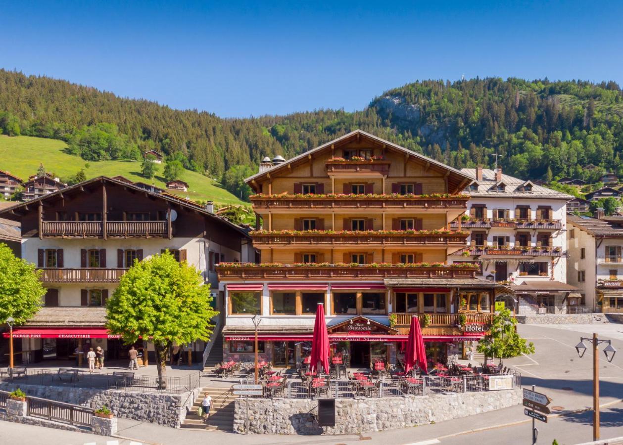 Logis La Croix-Saint-Maurice Hotel Le Grand-Bornand Exterior photo